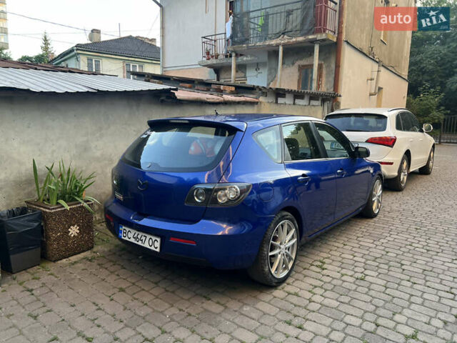 Синий Мазда 3, объемом двигателя 1.56 л и пробегом 247 тыс. км за 6500 $, фото 1 на Automoto.ua