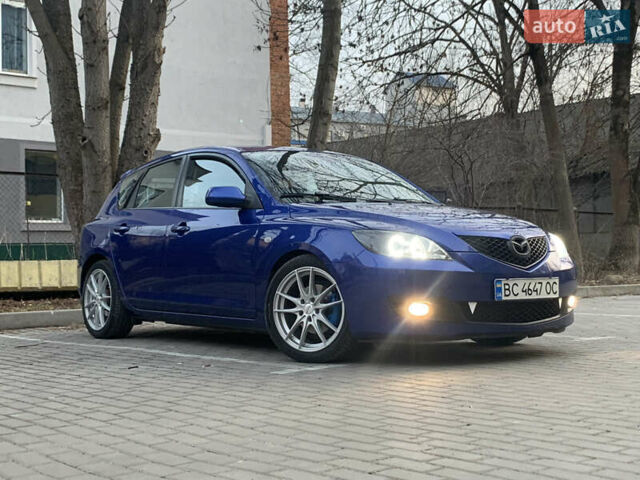 Синий Мазда 3, объемом двигателя 1.56 л и пробегом 247 тыс. км за 6500 $, фото 3 на Automoto.ua
