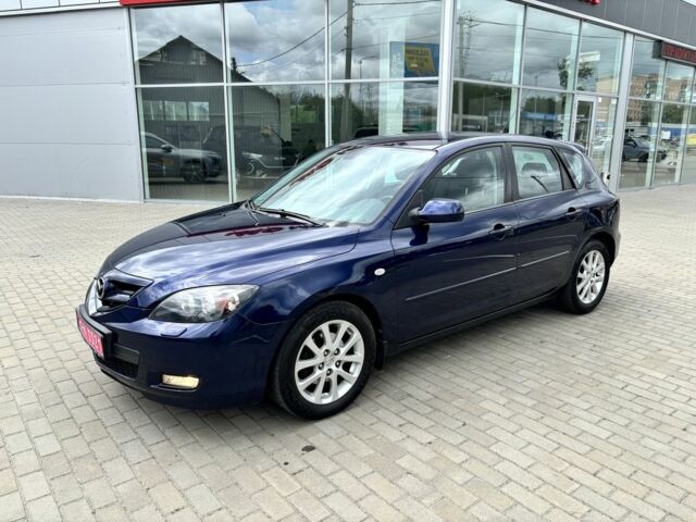 Синий Мазда 3, объемом двигателя 1.6 л и пробегом 210 тыс. км за 5700 $, фото 1 на Automoto.ua