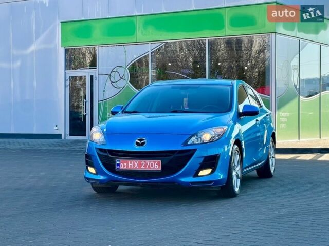 Синий Мазда 3, объемом двигателя 2 л и пробегом 224 тыс. км за 8999 $, фото 4 на Automoto.ua