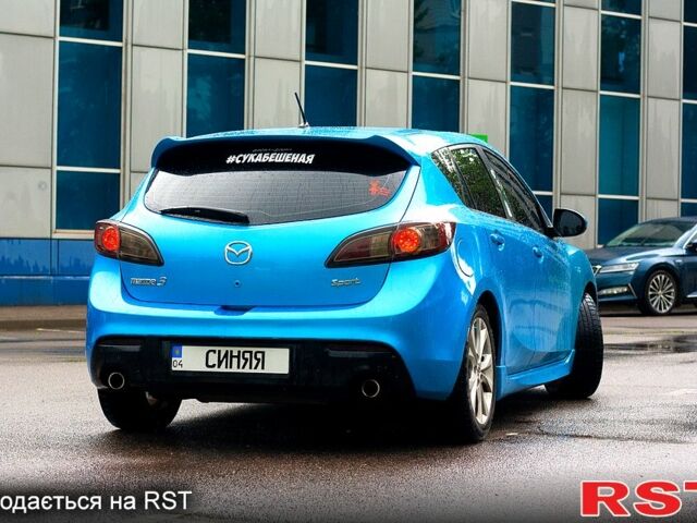Синий Мазда 3, объемом двигателя 2.5 л и пробегом 265 тыс. км за 8200 $, фото 3 на Automoto.ua