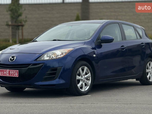Синий Мазда 3, объемом двигателя 2 л и пробегом 230 тыс. км за 7700 $, фото 1 на Automoto.ua