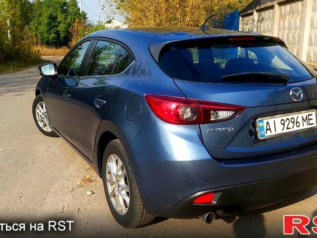 Синий Мазда 3, объемом двигателя 2 л и пробегом 180 тыс. км за 11000 $, фото 1 на Automoto.ua
