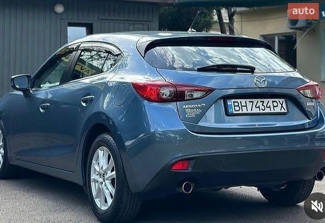 Синий Мазда 3, объемом двигателя 2 л и пробегом 85 тыс. км за 10100 $, фото 1 на Automoto.ua