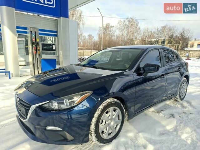 Синий Мазда 3, объемом двигателя 2 л и пробегом 184 тыс. км за 9600 $, фото 2 на Automoto.ua