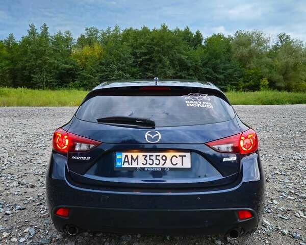 Синий Мазда 3, объемом двигателя 2 л и пробегом 177 тыс. км за 9400 $, фото 4 на Automoto.ua