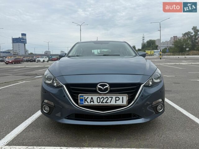 Синий Мазда 3, объемом двигателя 2 л и пробегом 106 тыс. км за 11800 $, фото 1 на Automoto.ua