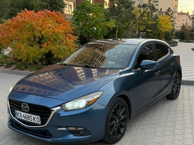 Синий Мазда 3, объемом двигателя 2.49 л и пробегом 202 тыс. км за 11500 $, фото 1 на Automoto.ua