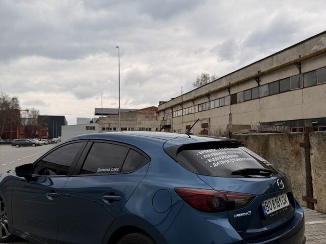 Синий Мазда 3, объемом двигателя 2 л и пробегом 115 тыс. км за 13000 $, фото 1 на Automoto.ua