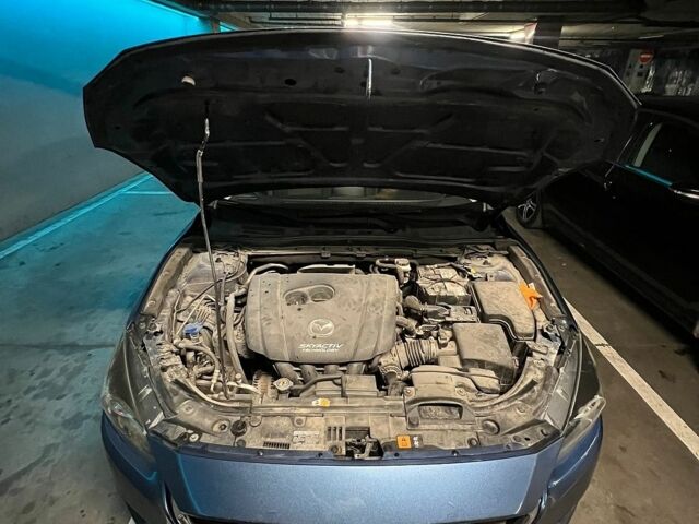 Синий Мазда 3, объемом двигателя 2 л и пробегом 140 тыс. км за 12700 $, фото 3 на Automoto.ua