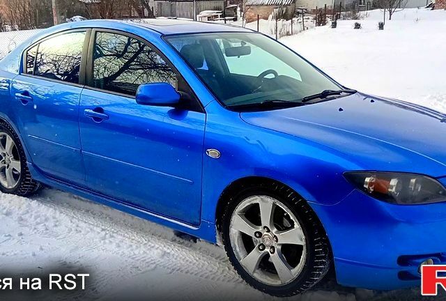 Синій Мазда 3, об'ємом двигуна 2.3 л та пробігом 125 тис. км за 4200 $, фото 7 на Automoto.ua