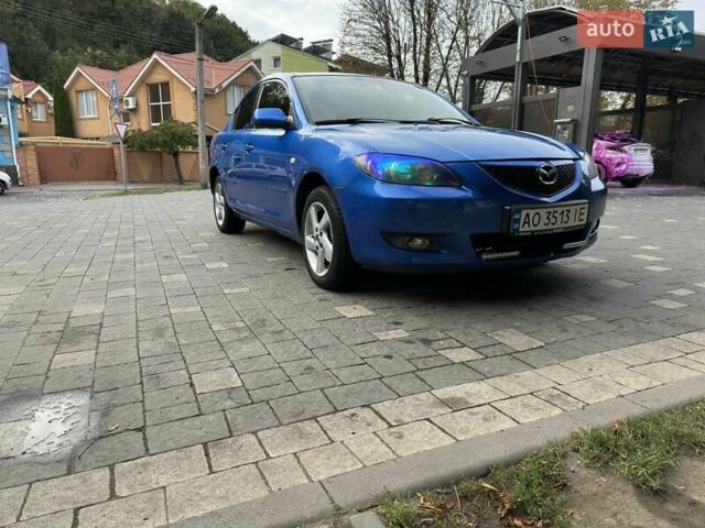 Синий Мазда 3, объемом двигателя 1.6 л и пробегом 240 тыс. км за 3800 $, фото 4 на Automoto.ua