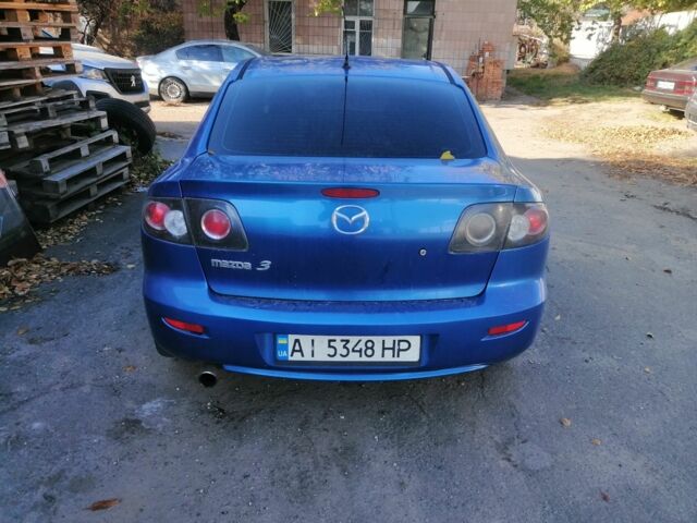 Синий Мазда 3, объемом двигателя 1.6 л и пробегом 276 тыс. км за 3300 $, фото 4 на Automoto.ua