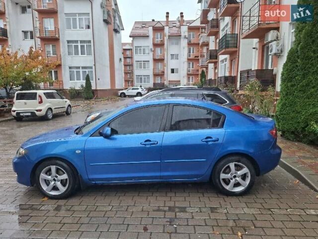 Синий Мазда 3, объемом двигателя 1.6 л и пробегом 186 тыс. км за 4450 $, фото 3 на Automoto.ua