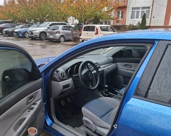 Синий Мазда 3, объемом двигателя 1.6 л и пробегом 186 тыс. км за 4450 $, фото 5 на Automoto.ua