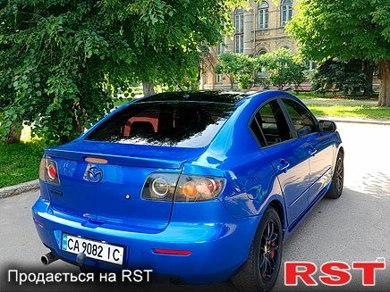 Синий Мазда 3, объемом двигателя 2 л и пробегом 330 тыс. км за 4200 $, фото 3 на Automoto.ua