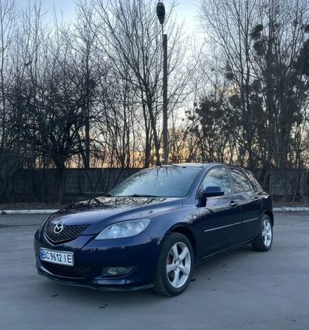 Синий Мазда 3, объемом двигателя 1.56 л и пробегом 287 тыс. км за 4500 $, фото 1 на Automoto.ua