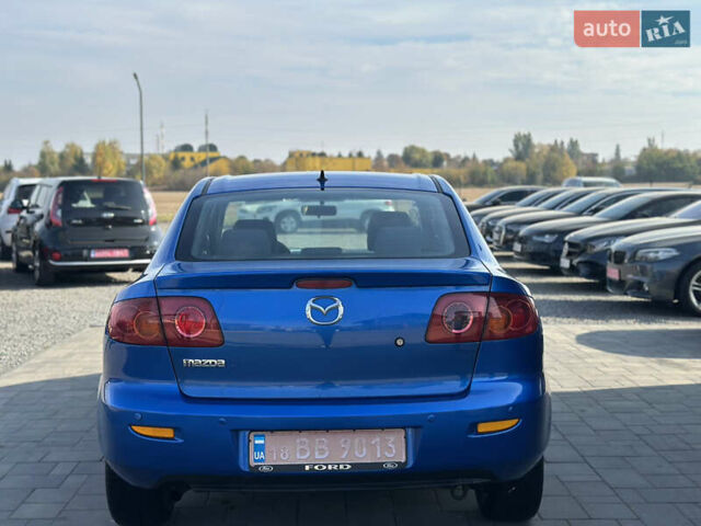 Синий Мазда 3, объемом двигателя 1.6 л и пробегом 205 тыс. км за 4450 $, фото 4 на Automoto.ua