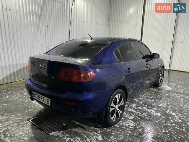 Мазда 3 2005 в Изяслве на Automoto.ua Синий Мазда 3, объемом двигателя 1.6 л и пробегом 271 тыс. км за 4300 $, фото 4 на Automoto.ua