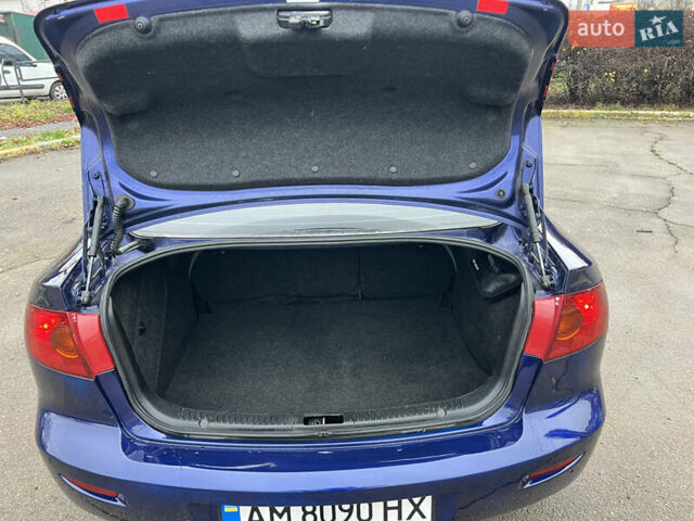 Синій Мазда 3, об'ємом двигуна 1.6 л та пробігом 228 тис. км за 4350 $, фото 14 на Automoto.ua