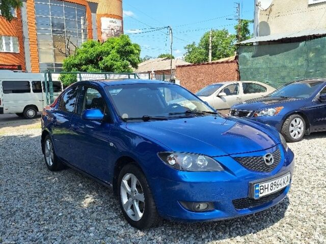 Синий Мазда 3, объемом двигателя 1.6 л и пробегом 190 тыс. км за 4850 $, фото 2 на Automoto.ua