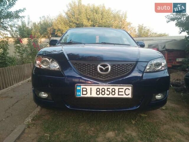 Синий Мазда 3, объемом двигателя 2 л и пробегом 400 тыс. км за 5400 $, фото 6 на Automoto.ua