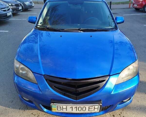 Синий Мазда 3, объемом двигателя 1.6 л и пробегом 208 тыс. км за 4200 $, фото 3 на Automoto.ua