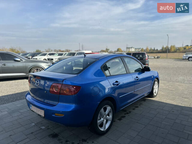 Синий Мазда 3, объемом двигателя 1.6 л и пробегом 205 тыс. км за 4450 $, фото 3 на Automoto.ua