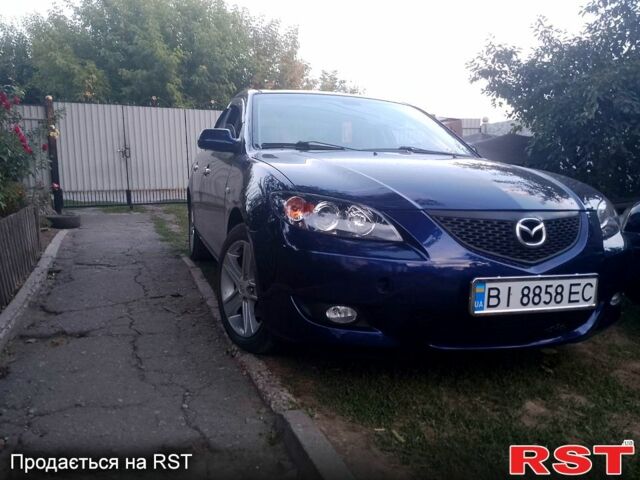 Синій Мазда 3, об'ємом двигуна 2 л та пробігом 400 тис. км за 5500 $, фото 1 на Automoto.ua