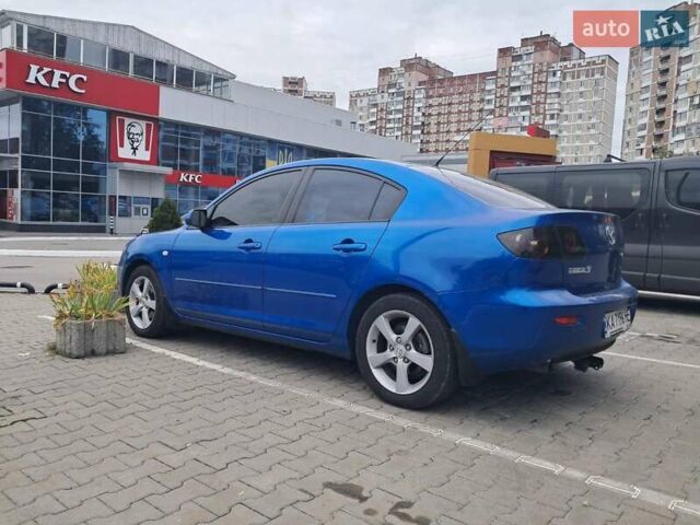 Синий Мазда 3, объемом двигателя 1.6 л и пробегом 185 тыс. км за 6000 $, фото 6 на Automoto.ua