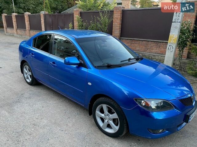 Синій Мазда 3, об'ємом двигуна 1.6 л та пробігом 200 тис. км за 4500 $, фото 4 на Automoto.ua