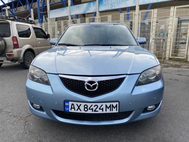Синій Мазда 3, об'ємом двигуна 1.6 л та пробігом 244 тис. км за 6300 $, фото 5 на Automoto.ua
