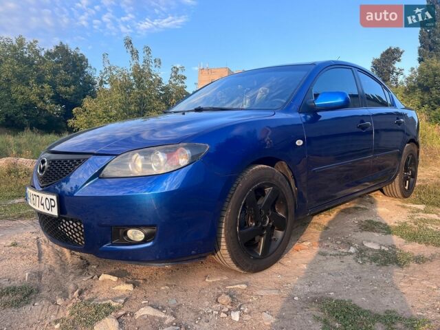 Синий Мазда 3, объемом двигателя 1.6 л и пробегом 234 тыс. км за 4500 $, фото 14 на Automoto.ua