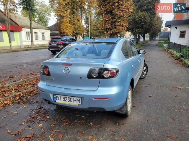 Синій Мазда 3, об'ємом двигуна 1.6 л та пробігом 78 тис. км за 8000 $, фото 2 на Automoto.ua