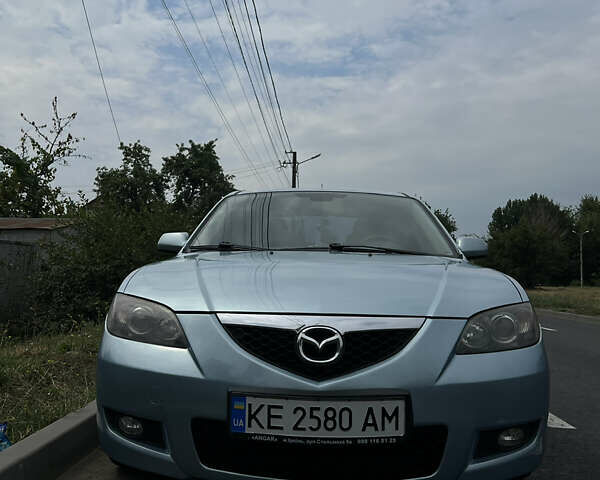 Синий Мазда 3, объемом двигателя 1.6 л и пробегом 185 тыс. км за 6300 $, фото 2 на Automoto.ua