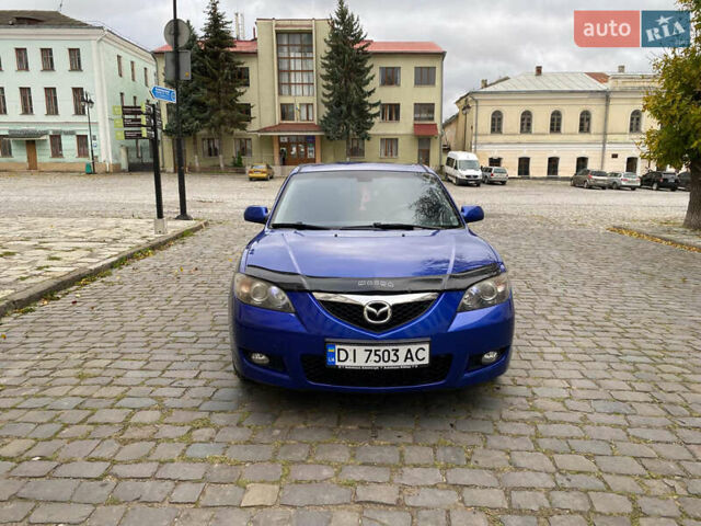 Синий Мазда 3, объемом двигателя 1.6 л и пробегом 214 тыс. км за 5200 $, фото 1 на Automoto.ua