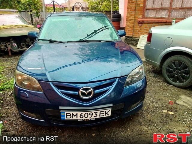 Синий Мазда 3, объемом двигателя 2 л и пробегом 258 тыс. км за 4500 $, фото 4 на Automoto.ua