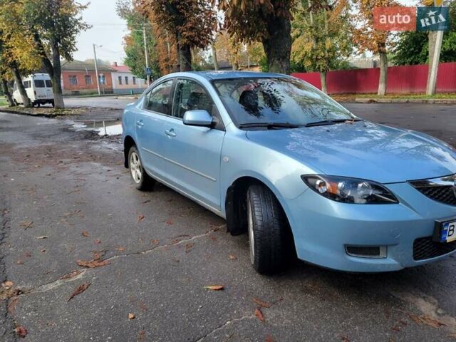 Синій Мазда 3, об'ємом двигуна 1.6 л та пробігом 78 тис. км за 8000 $, фото 1 на Automoto.ua