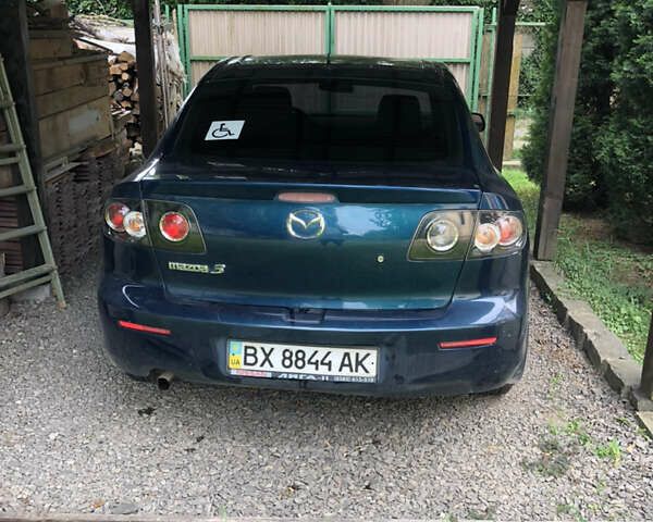 Синий Мазда 3, объемом двигателя 1.6 л и пробегом 90 тыс. км за 5000 $, фото 7 на Automoto.ua