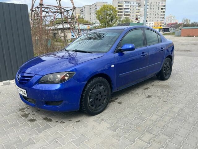 Синий Мазда 3, объемом двигателя 2 л и пробегом 211 тыс. км за 2200 $, фото 6 на Automoto.ua