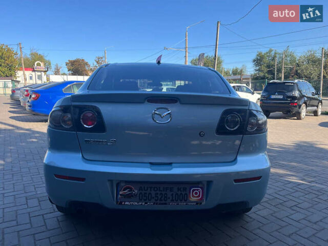 Синий Мазда 3, объемом двигателя 1.6 л и пробегом 192 тыс. км за 6200 $, фото 4 на Automoto.ua