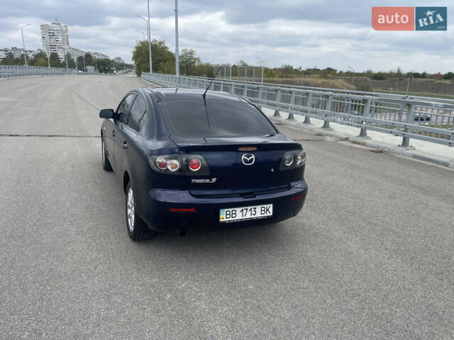 Синий Мазда 3, объемом двигателя 1.6 л и пробегом 187 тыс. км за 6100 $, фото 3 на Automoto.ua
