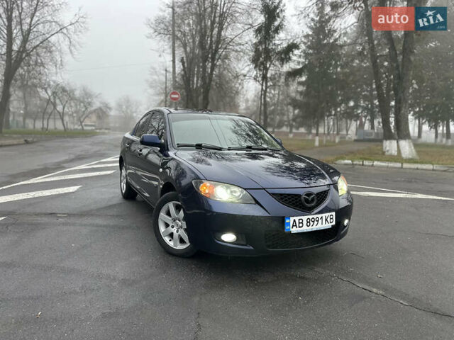 Синий Мазда 3, объемом двигателя 2 л и пробегом 192 тыс. км за 5999 $, фото 1 на Automoto.ua