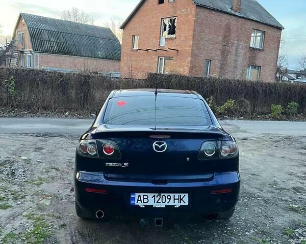 Синий Мазда 3, объемом двигателя 2 л и пробегом 286 тыс. км за 4200 $, фото 3 на Automoto.ua