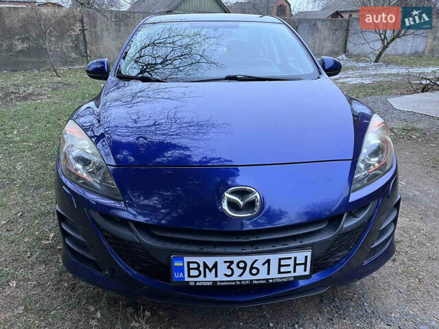 Синий Мазда 3, объемом двигателя 1.6 л и пробегом 171 тыс. км за 7550 $, фото 1 на Automoto.ua