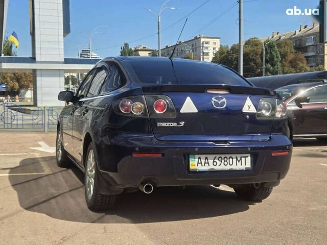 Синий Мазда 3, объемом двигателя 2 л и пробегом 136 тыс. км за 7700 $, фото 4 на Automoto.ua