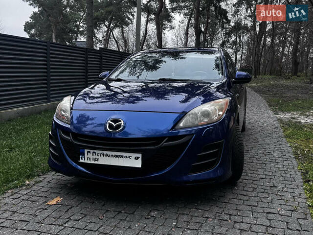 Синий Мазда 3, объемом двигателя 1.6 л и пробегом 195 тыс. км за 7350 $, фото 1 на Automoto.ua