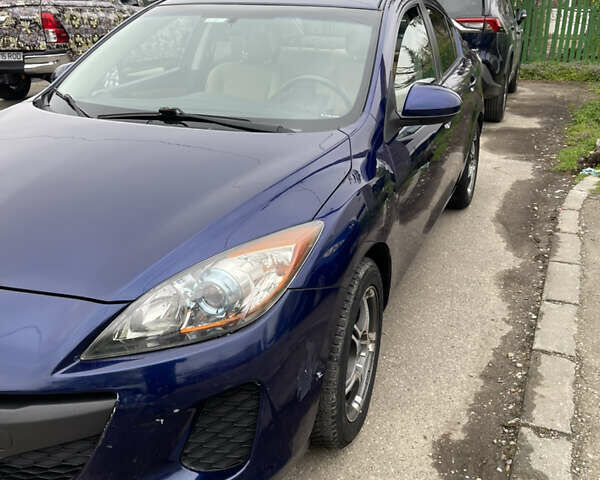 Синий Мазда 3, объемом двигателя 2 л и пробегом 212 тыс. км за 7500 $, фото 2 на Automoto.ua