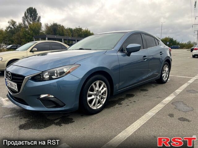 Синий Мазда 3, объемом двигателя 2 л и пробегом 149 тыс. км за 10500 $, фото 1 на Automoto.ua