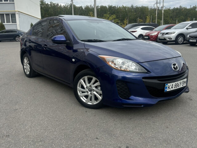 Синий Мазда 3, объемом двигателя 2 л и пробегом 190 тыс. км за 8500 $, фото 1 на Automoto.ua